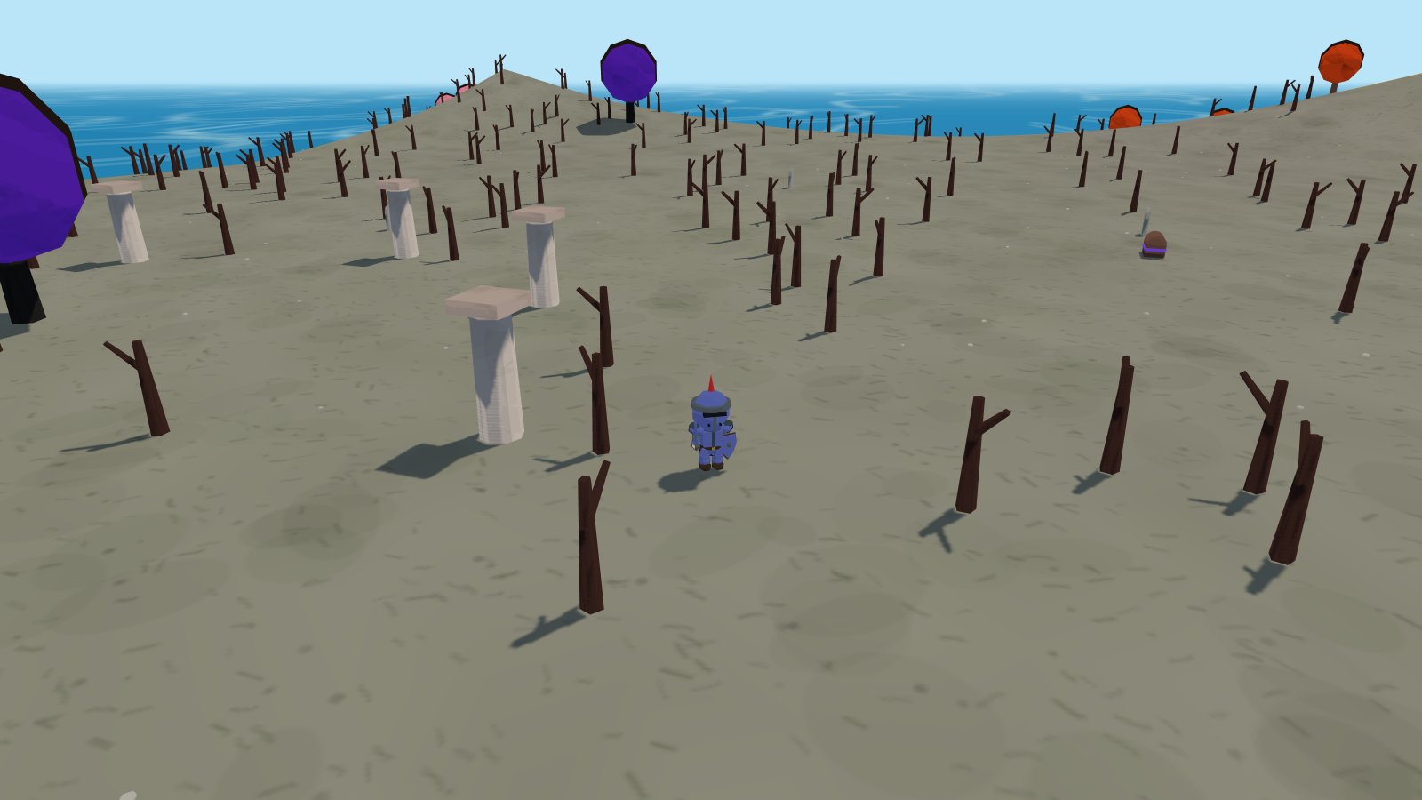 The grey dead crater of the Hollowvale