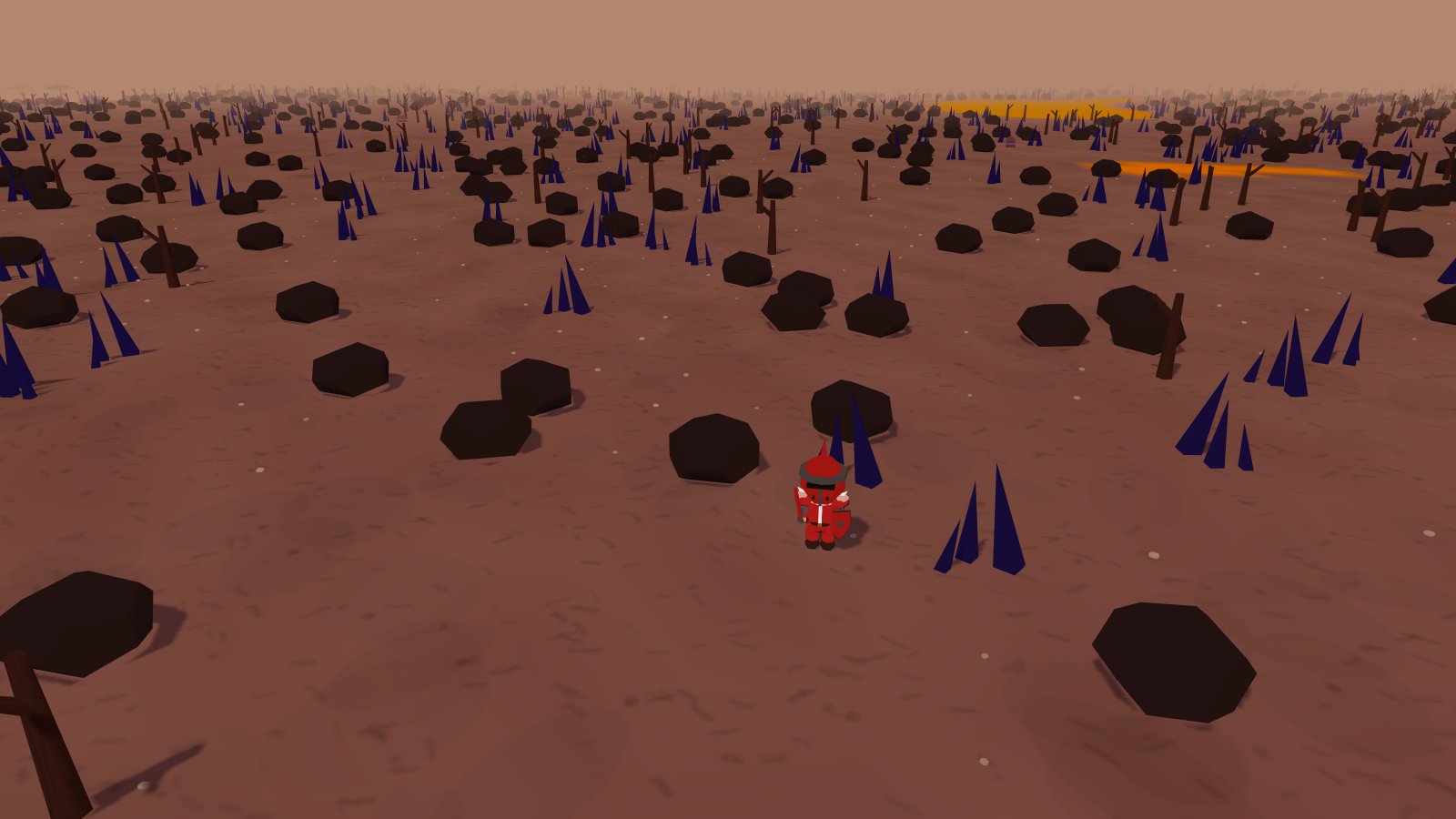 Ash and lava in the Scorchlands