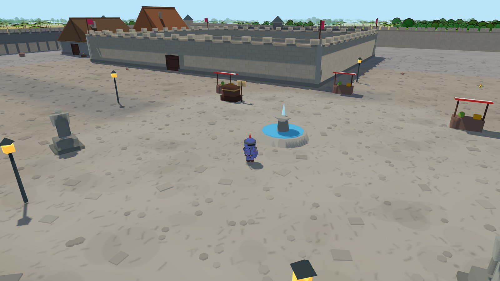 The plaza of Vesperion beneath the great dome of Vesperhall